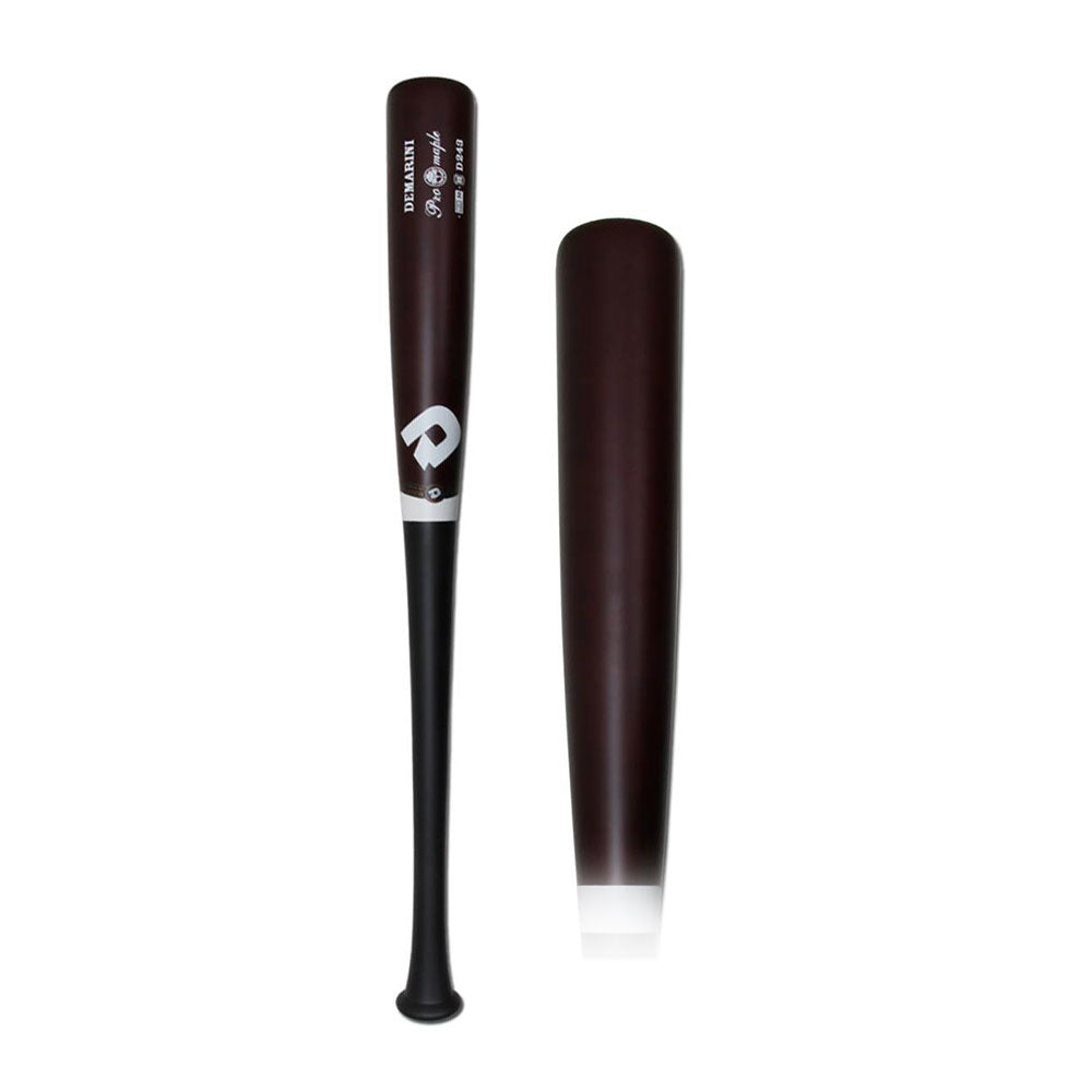 DeMarini D243 Pro Maple Wood Baseball Bat for Adults - High Performance Wooden Bat for Baseball Games & Training