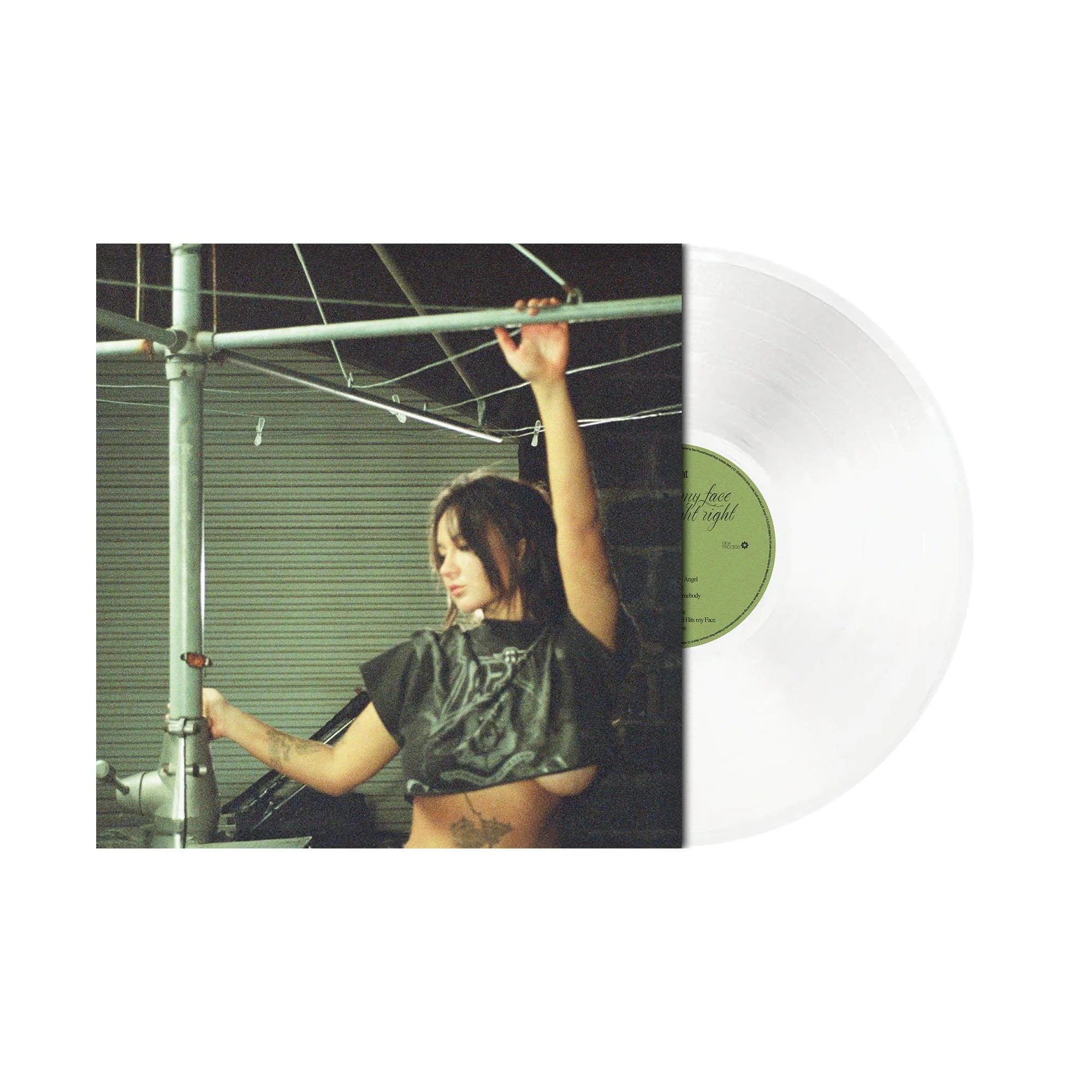 Mallrat - Light Hit My Face Like a Straight Right - Clear Vinyl LP Record | Indie Pop Music for Home Listening & Gift Giving