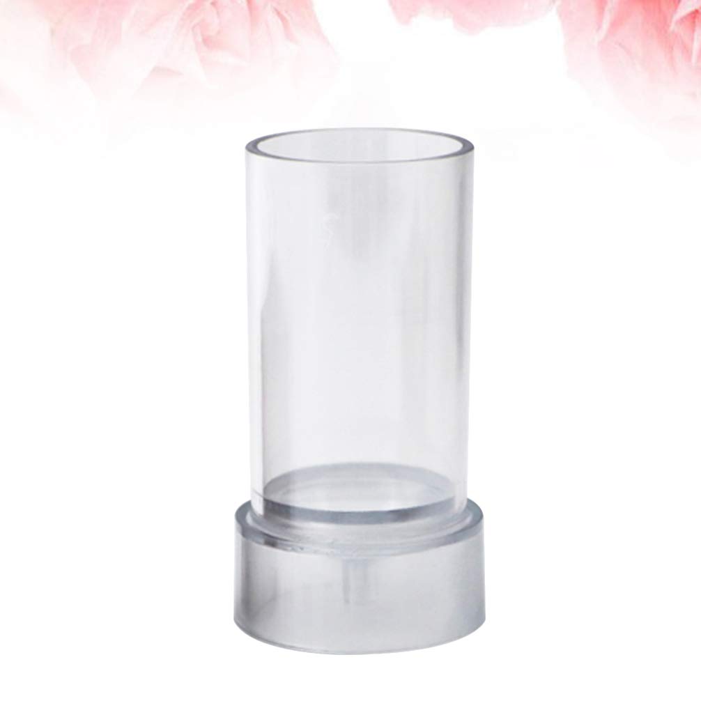 EXCEART 1pc Acrylic Wax Melt Mold & Silicone Candle Making Kit - Sphere, Taper, Hand Shaped DIY Candle Molds for Home Decor, Wedding, Birthday Party, Aromatherapy Gifts