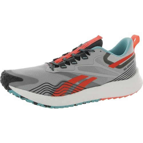 Pure Grey/Classic Teal/Orange Flare