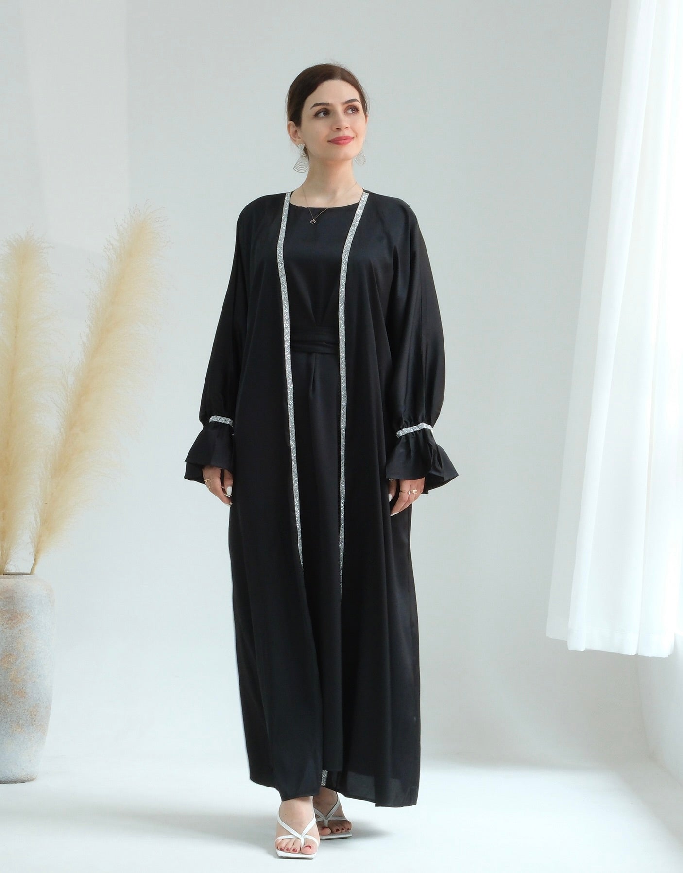 Aria2 Women's 3-Piece Matching Outfit Set - Black | Casual Lounge Wear for Home, Travel & Everyday Comfort