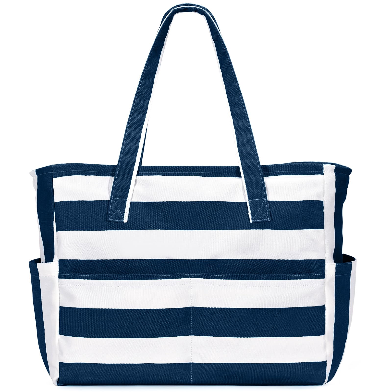 Waterproof & Sandproof Large Beach Tote Bag for Women - Oversized Zippered Pool Bag for Swim Essentials, Travel & Vacation - Perfect for Beach Trips, Poolside Lounging & Summer Getaways