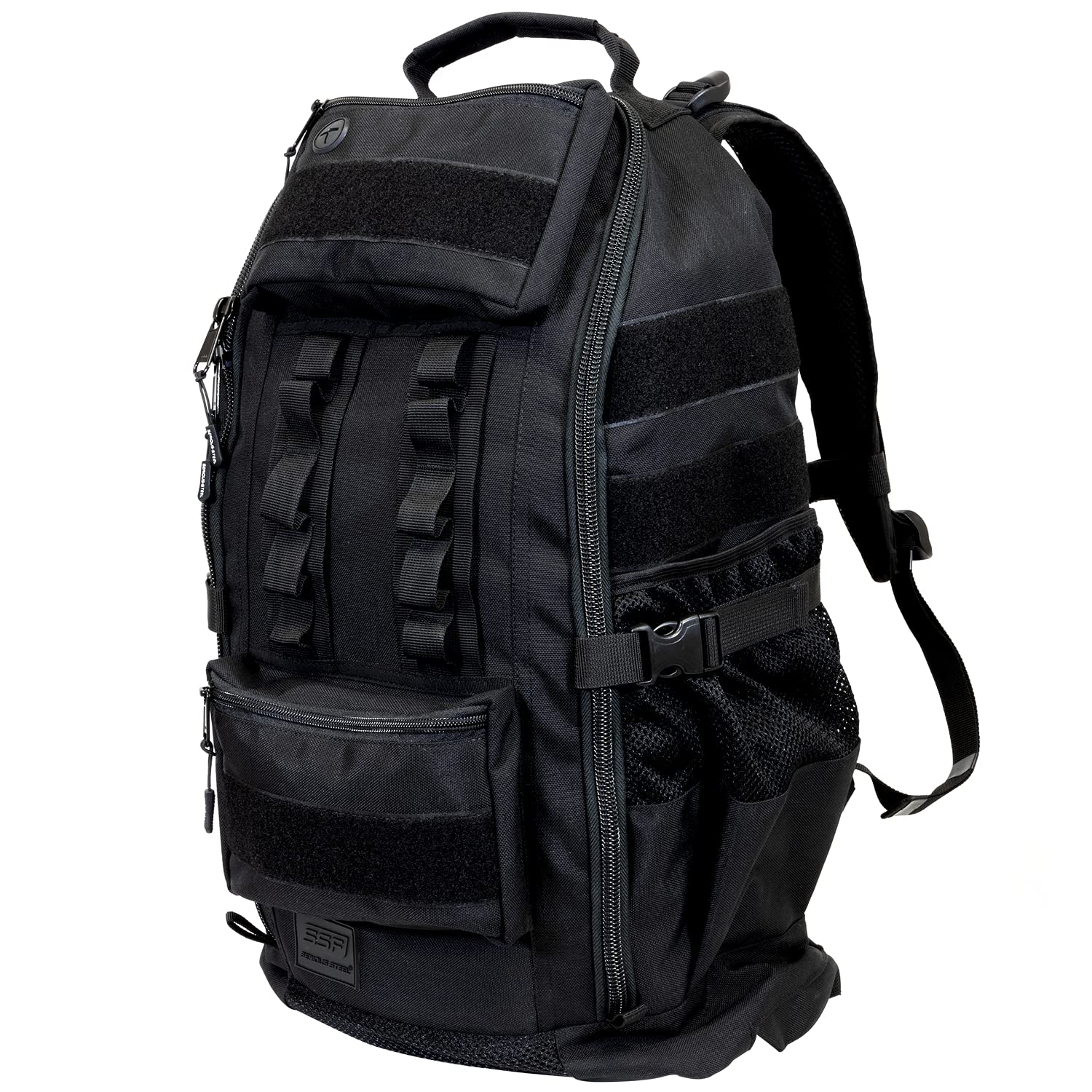 Serious Steel Tactical Backpack for Gym & Fitness - Durable 1000D Nylon Military Backpack - Perfect for Workout, Hiking, Travel & Everyday Use