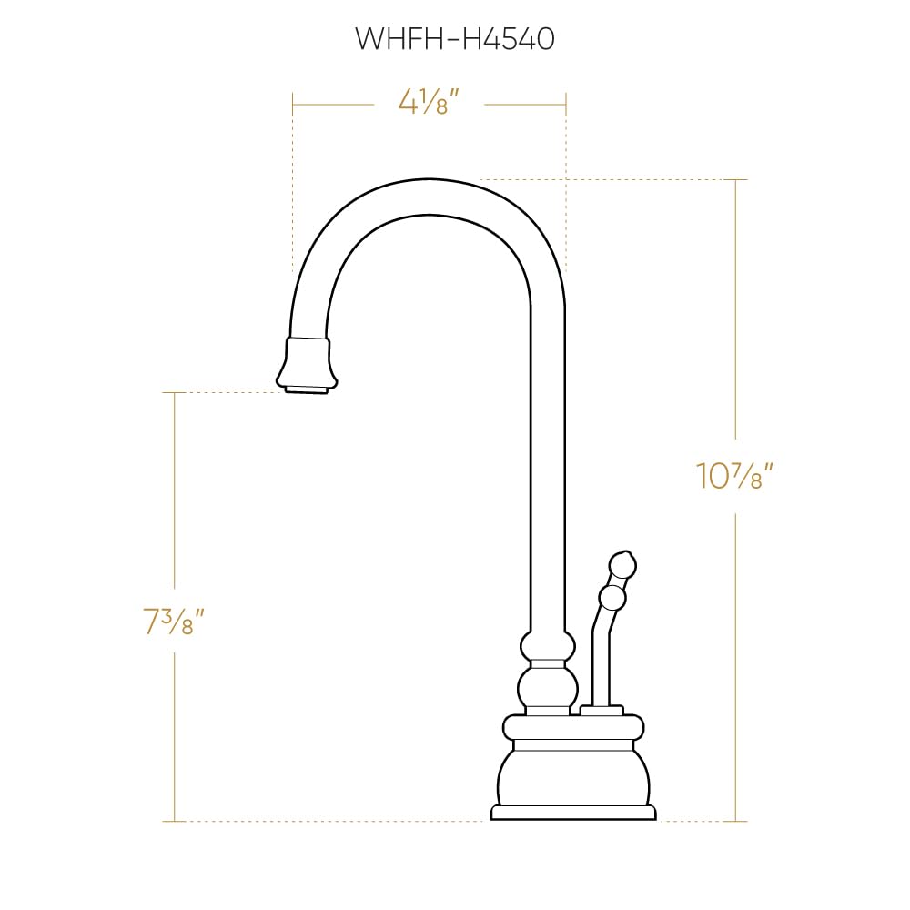Whitehaus WHFH-H4540-BN 4.1