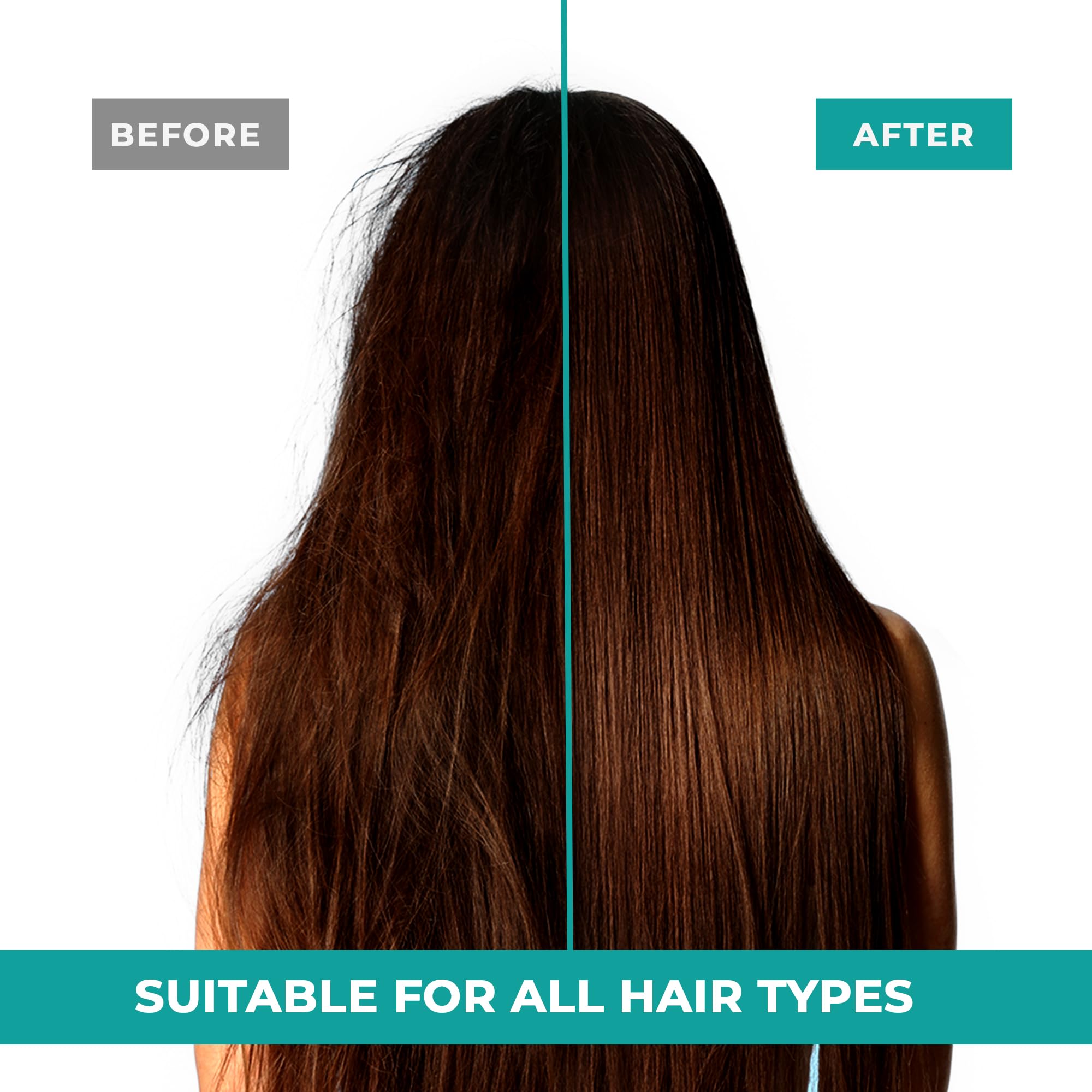 Streax Professional Vitariche Gloss Hair Serum, 125ml - Frizz Control, Shine & Smoothness Booster with Vitamin E & Macadamia Oil - Best for Dry, Damaged & All Hair Types - Perfect for Daily Styling, Heat Protection & Salon-Like Finish at Home