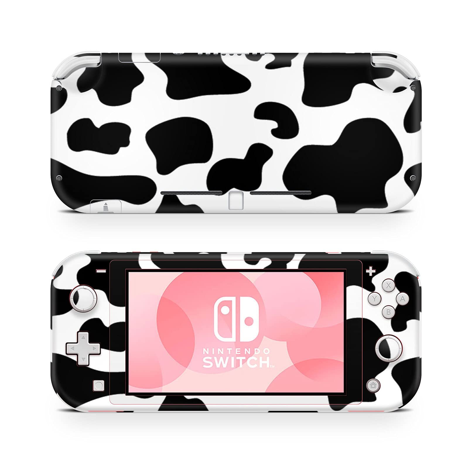 Premium Nintendo Switch Lite Skins - Cute Cow Leopard Print Vinyl Cover | Durable 3M Material | Easy to Install | Made in USA | Perfect for Gaming Protection & Personalization