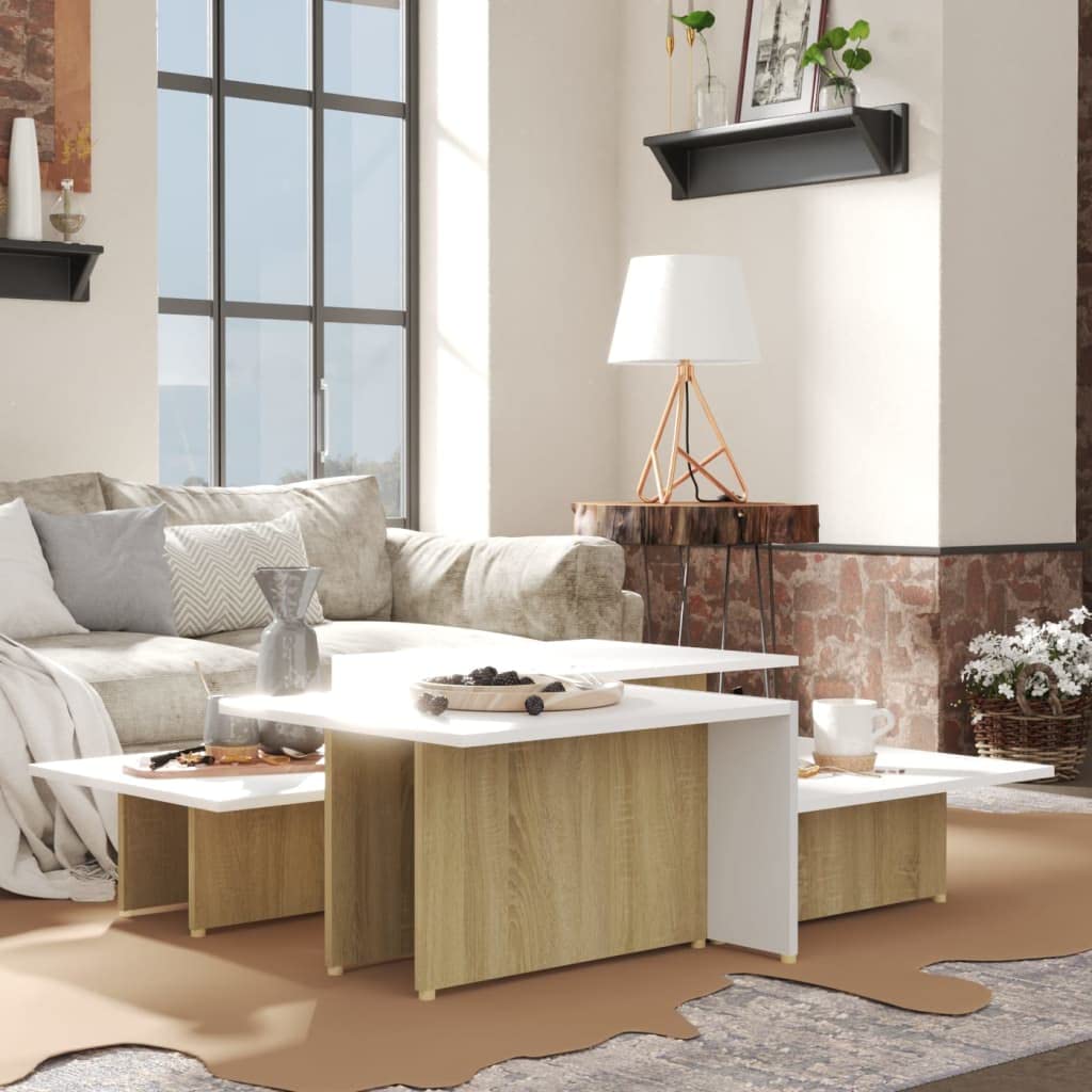 Modern Style Coffee Table with Storage - 43.9