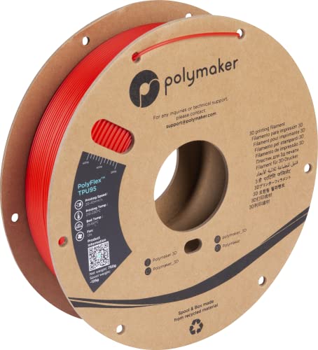 1.75mm 0.75kg Tpu95, Red