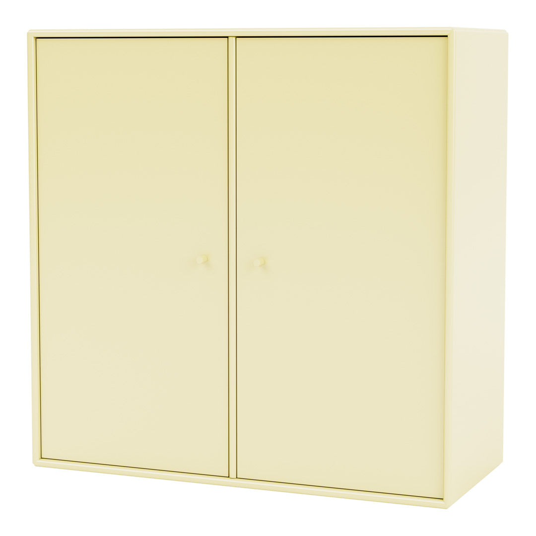 Modern 2-Door Lacquered Cabinet 1118 - Perfect for Living Room Storage & Bedroom Organization
