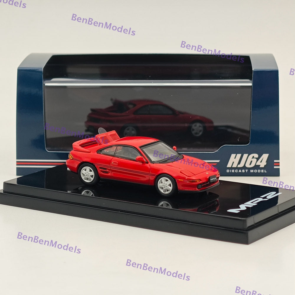 1/64 Scale Toyota MR2 (SW20) GT-S 1991 Diecast Model Car - Limited Edition Collectible for Car Enthusiasts & Hobbyists - Perfect for Display, Gifts, and Model Car Collections
