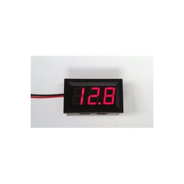 Universal Digital Volt & Fuel Gauge - 12V/24V LED Display for Car, Truck, Motorcycle, Boat - Monitor Battery Voltage & Fuel Levels - Perfect for Dashboard Installation & Vehicle Maintenance