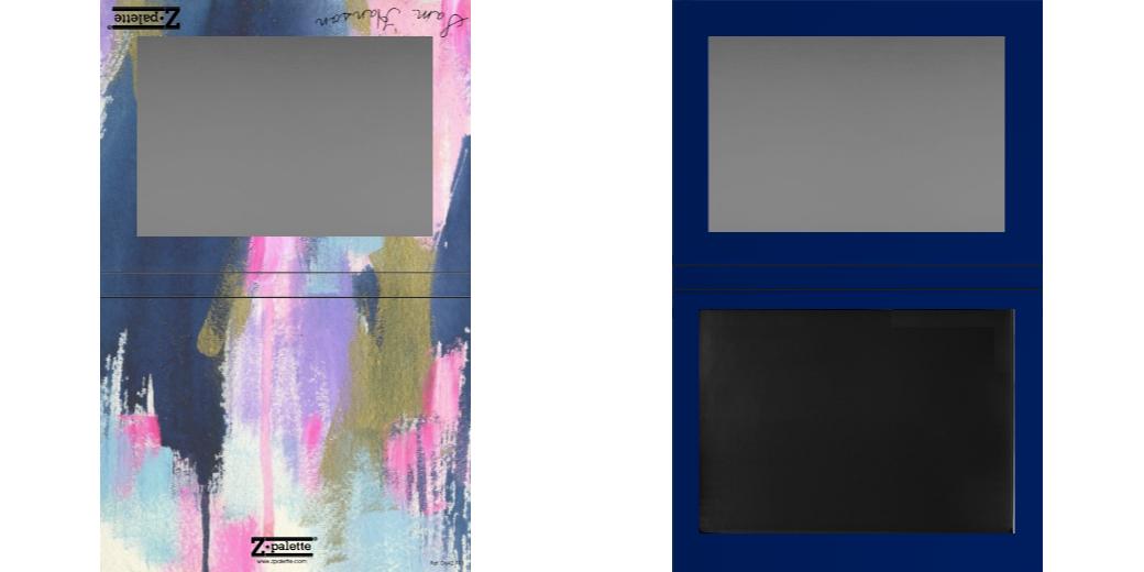 Custom Extra Large Z Palette - Magnetic Makeup Palette for Eyeshadows & Blush - Perfect for Professional Makeup Artists & Travel