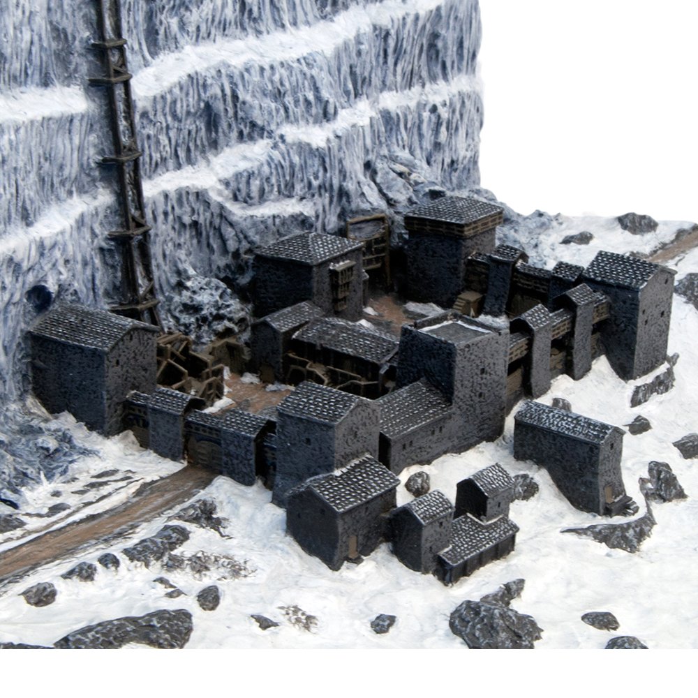 Game of Thrones Castle Black Collectible Statue - Official Licensed Westeros Wall Replica for Fans & Collectors - Perfect for Home Decor, Gifts, and Display