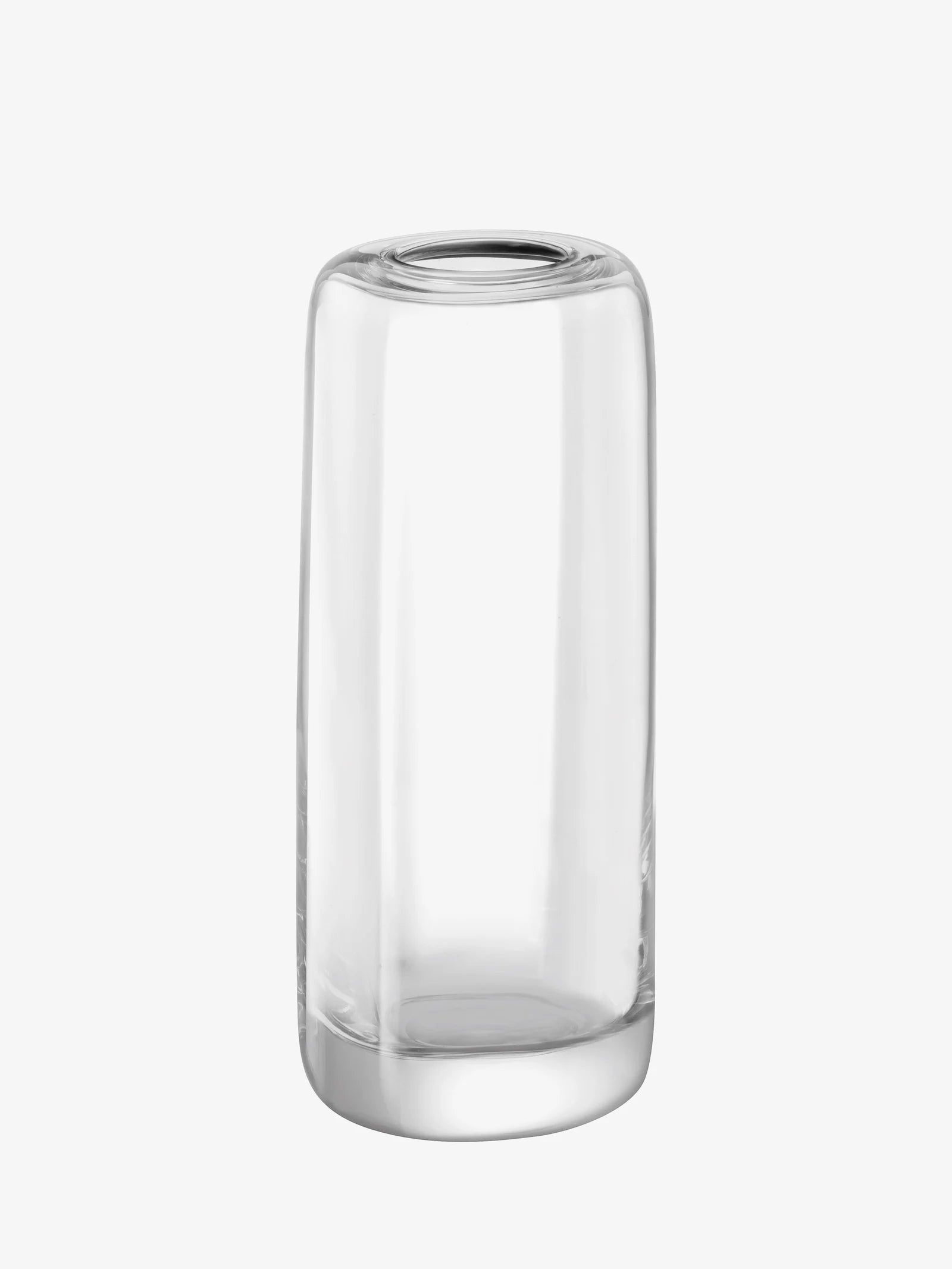 LSA International Handmade Glass Melt Vase - Modern Decorative Centerpiece for Home, Wedding, and Event Decor