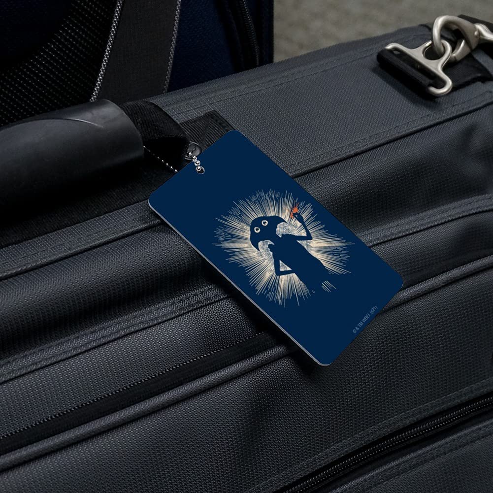 Harry Potter Dobby Snapping Luggage Tag - Cute Suitcase ID Tag for Carry-On Bags - Perfect for Travel, Cosplay & Harry Potter Fans