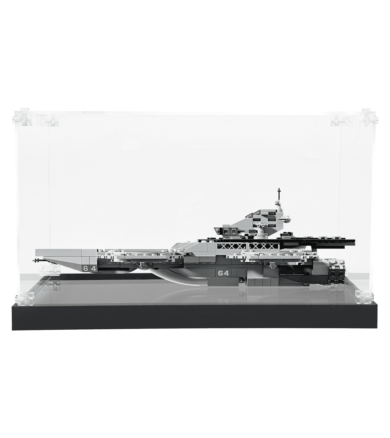 LEGO Super Heroes The Avengers Helicarrier 76295 Display Case - Protective Showcase for LEGO Marvel Collectibles | Perfect for Home Decoration & Toy Collection Display
