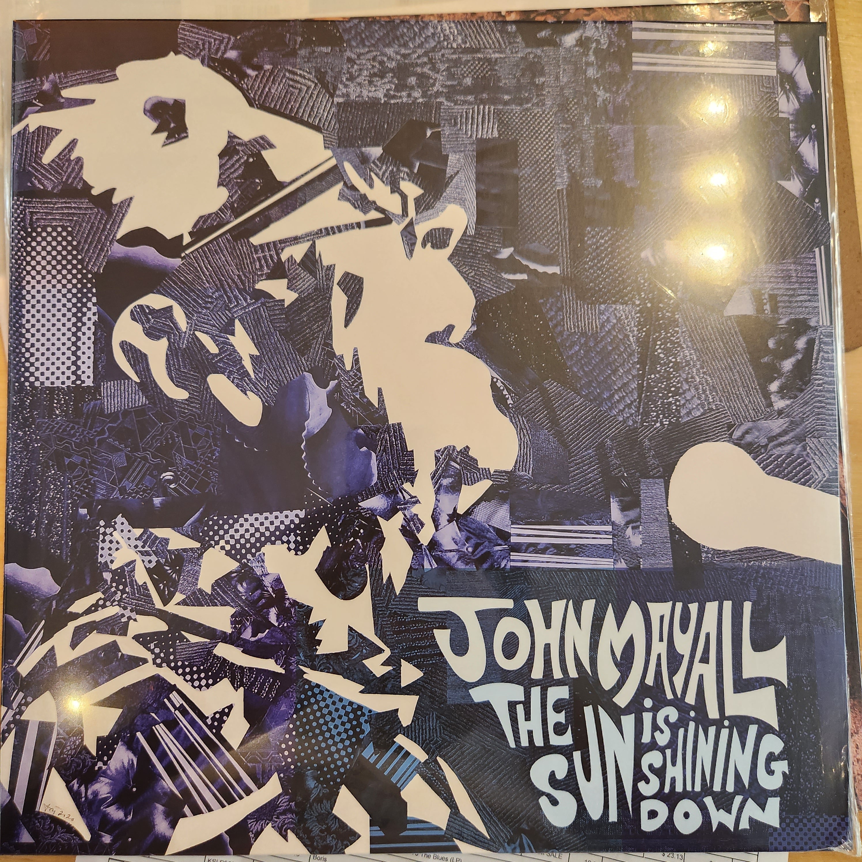 John Mayall - The Sun is Shining Down Vinyl LP Record | Blues Rock Music Album | Perfect for Collectors & Audiophiles | Great for Home Listening & Gifts