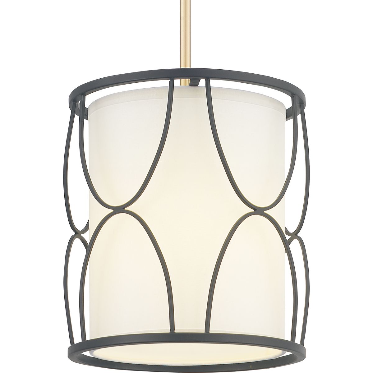 Landree Collection Modern One Light Mini Pendant - Sleek Small Ceiling Light Fixture for Kitchen Island, Dining Room, or Bedroom Lighting