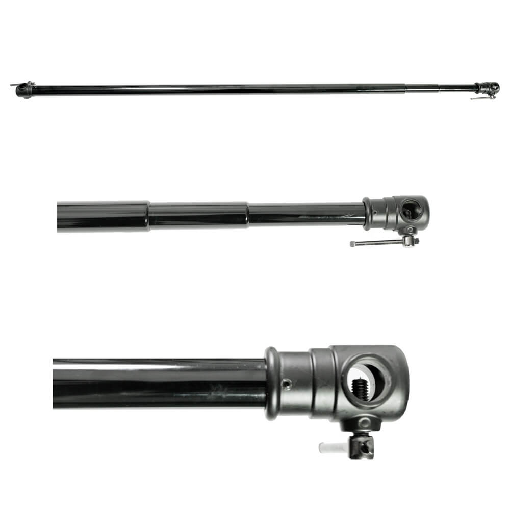 Heavy Duty Triple Telescopic Photography Background Stand - Professional Studio Backdrop Support for Photo Video Shooting, Live Streaming, and Events