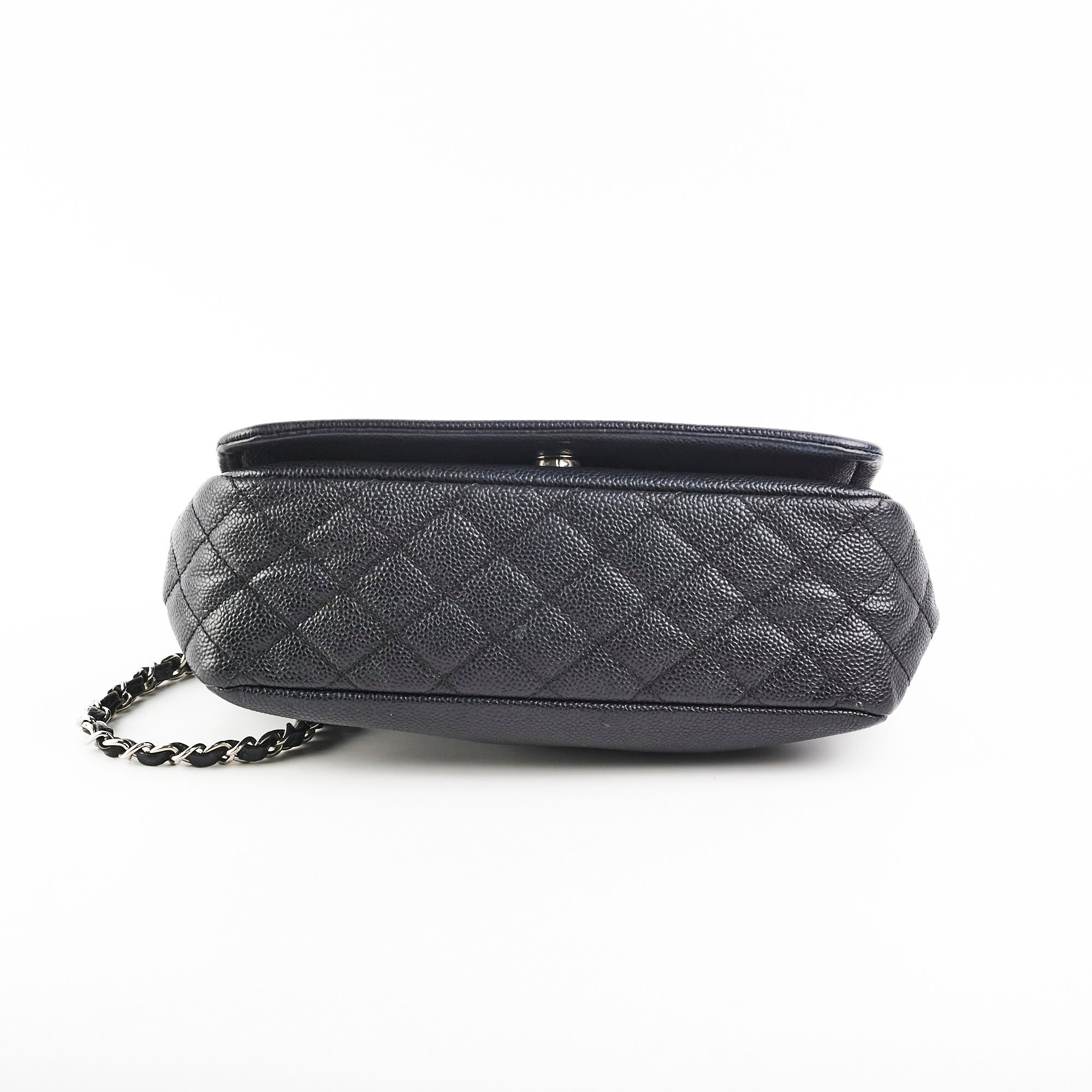 Chanel CC Timeless Caviar Leather Black Shoulder Bag - Luxury Designer Handbag for Women, Perfect for Work, Evening Events & Special Occasions