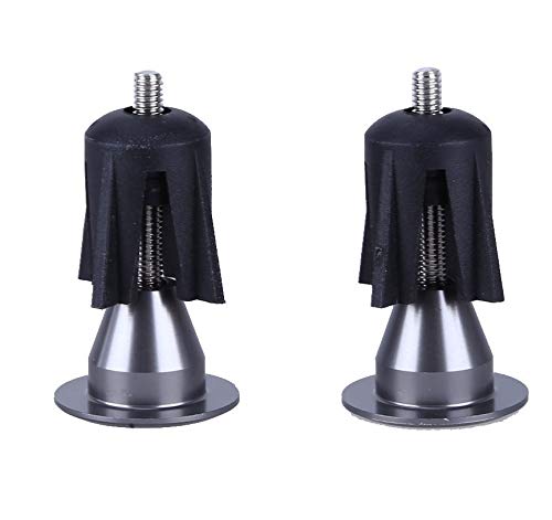 Durable Aluminum Bicycle Handlebar End Plugs - Universal Fit for Road Bikes, Mountain Bikes, BMX & MTB - Prevent Handlebar Damage & Improve Grip for Cycling, Commuting & Outdoor Adventures