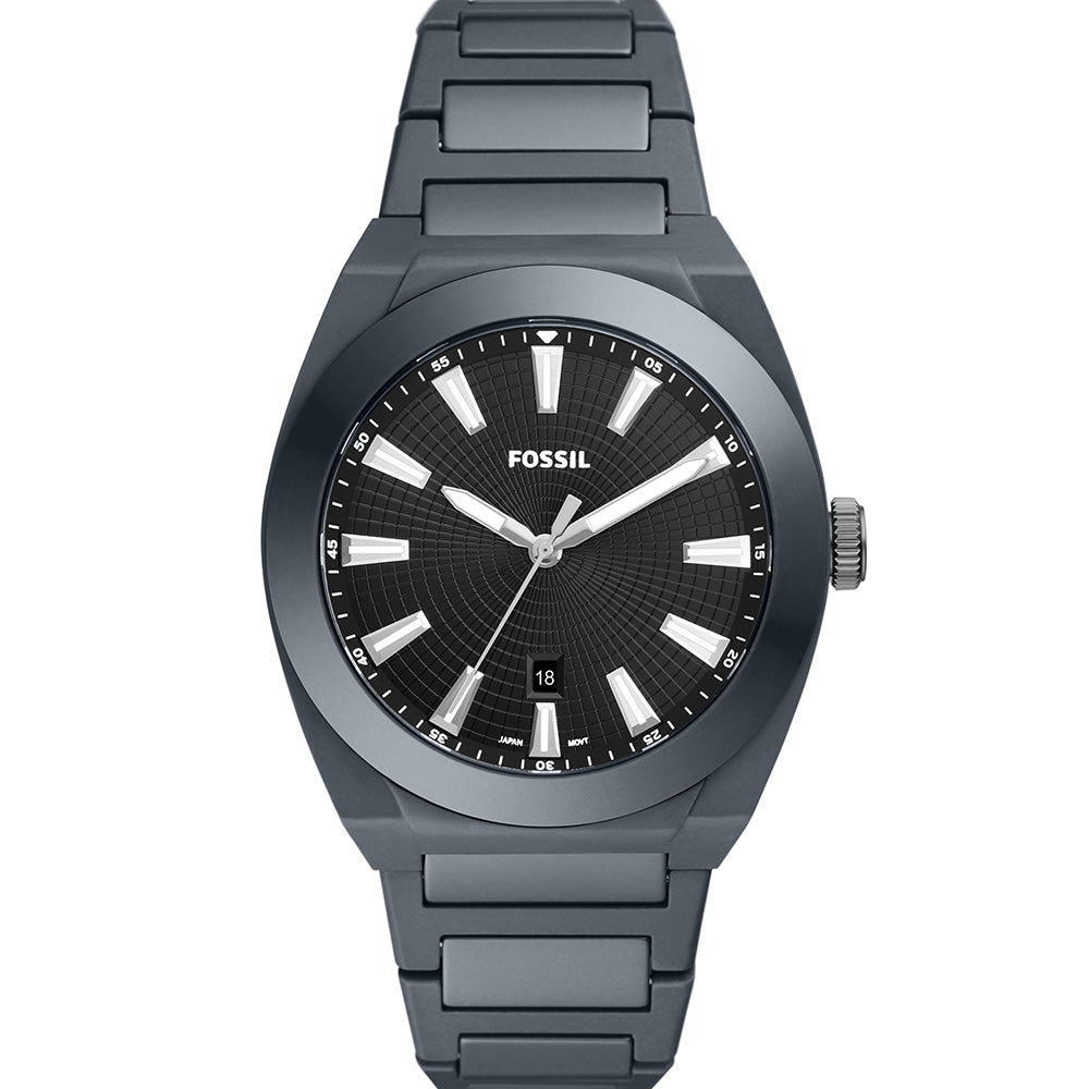 Fossil Everett CE5027 Men's Stainless Steel Chronograph Watch - Waterproof, Durable & Stylish for Business, Casual & Outdoor Activities