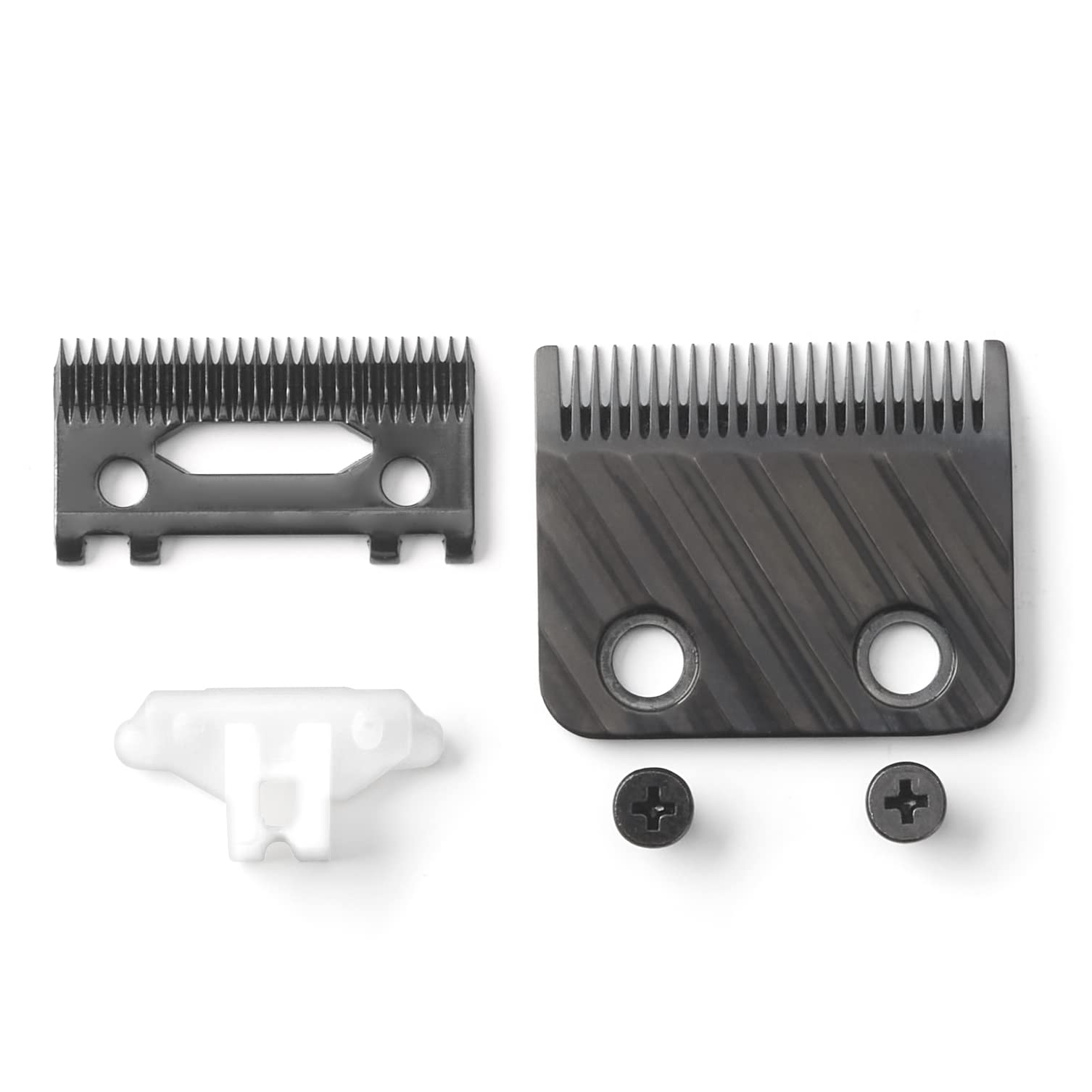 BaBylissPRO Replacement Tri-Blades for FX870 FX825 FX673 Clippers - Compatible with Most 2-Hole Blade Systems - Professional Hair Cutting & Grooming Tools for Barbers & Stylists