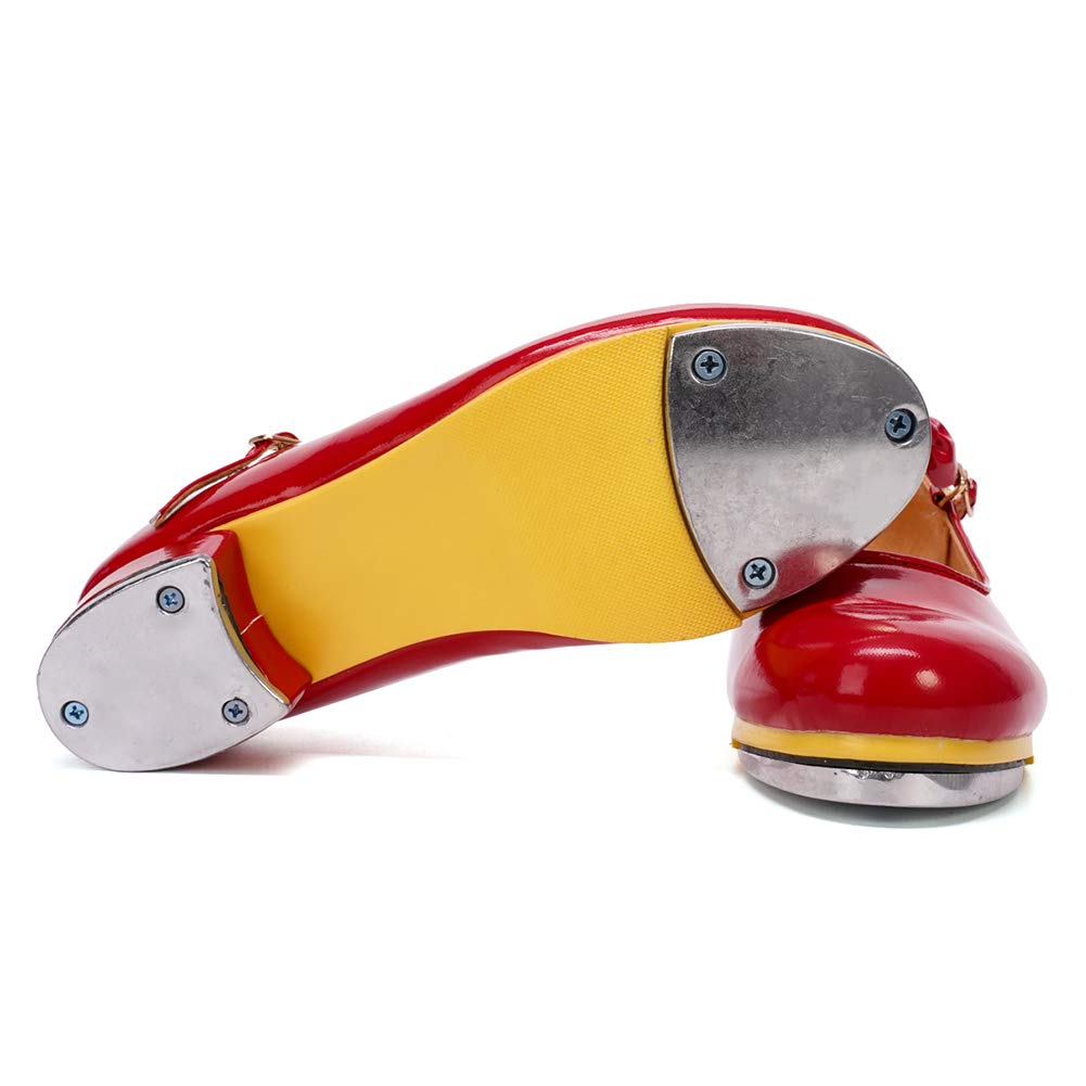 HROYL Kids Tap Shoes for Boys & Girls - TL208/258 for Dance Practice