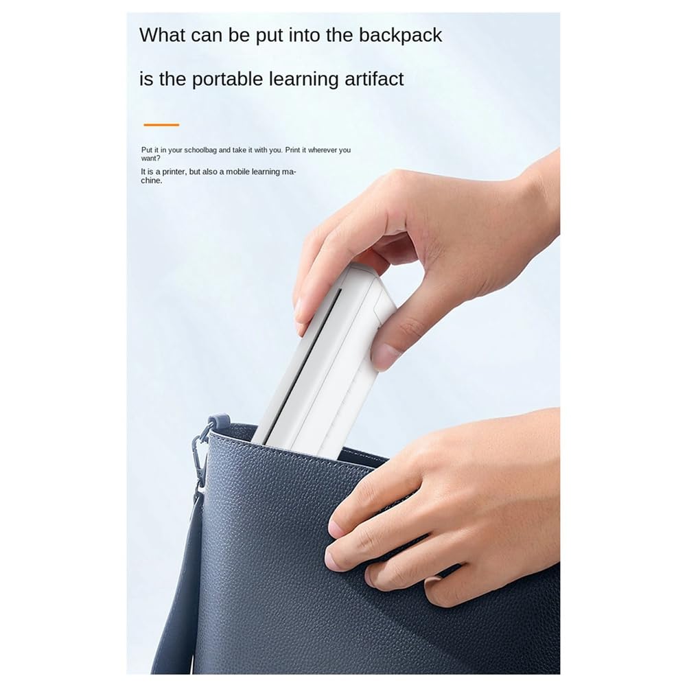 SUUNY Inkless Portable A4 Thermal Printer - Wireless Bluetooth Handheld Printer for Home & Office Use | Easy to Use, Compact Design | Perfect for Receipts, Labels & On-the-Go Printing