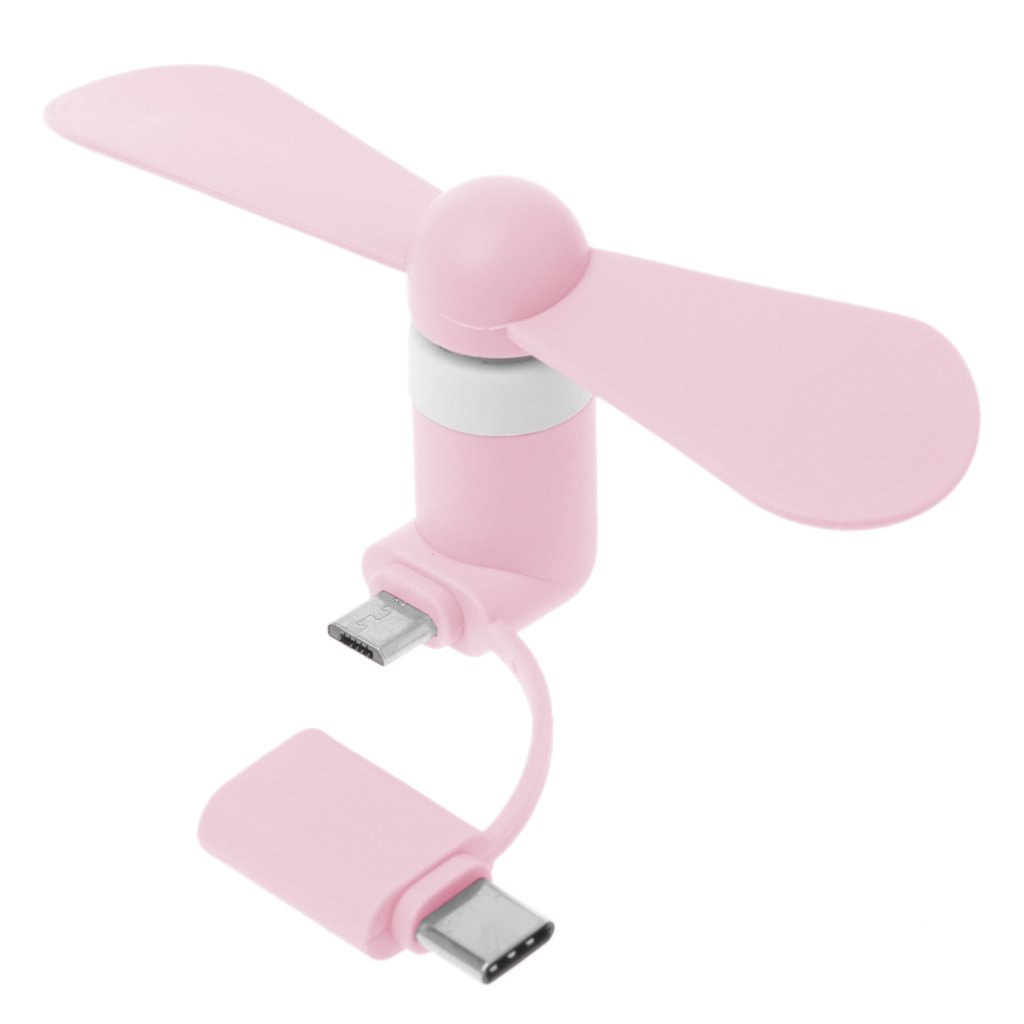 Portable USB Desk Fan with Removable Base - Low Power Consumption for Power Bank, PC, Laptop - Perfect for Office, Home & Travel Use