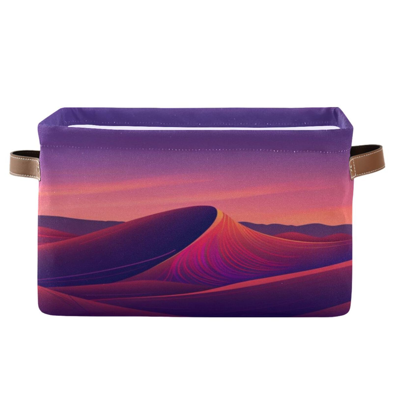 Large Fabric Storage Bins with Handles - Closet & Shelf Organizers for Clothes, Toys & Home Decor