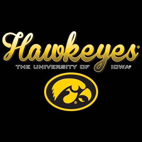 Script Hawkeyes Full Color Fade - Black