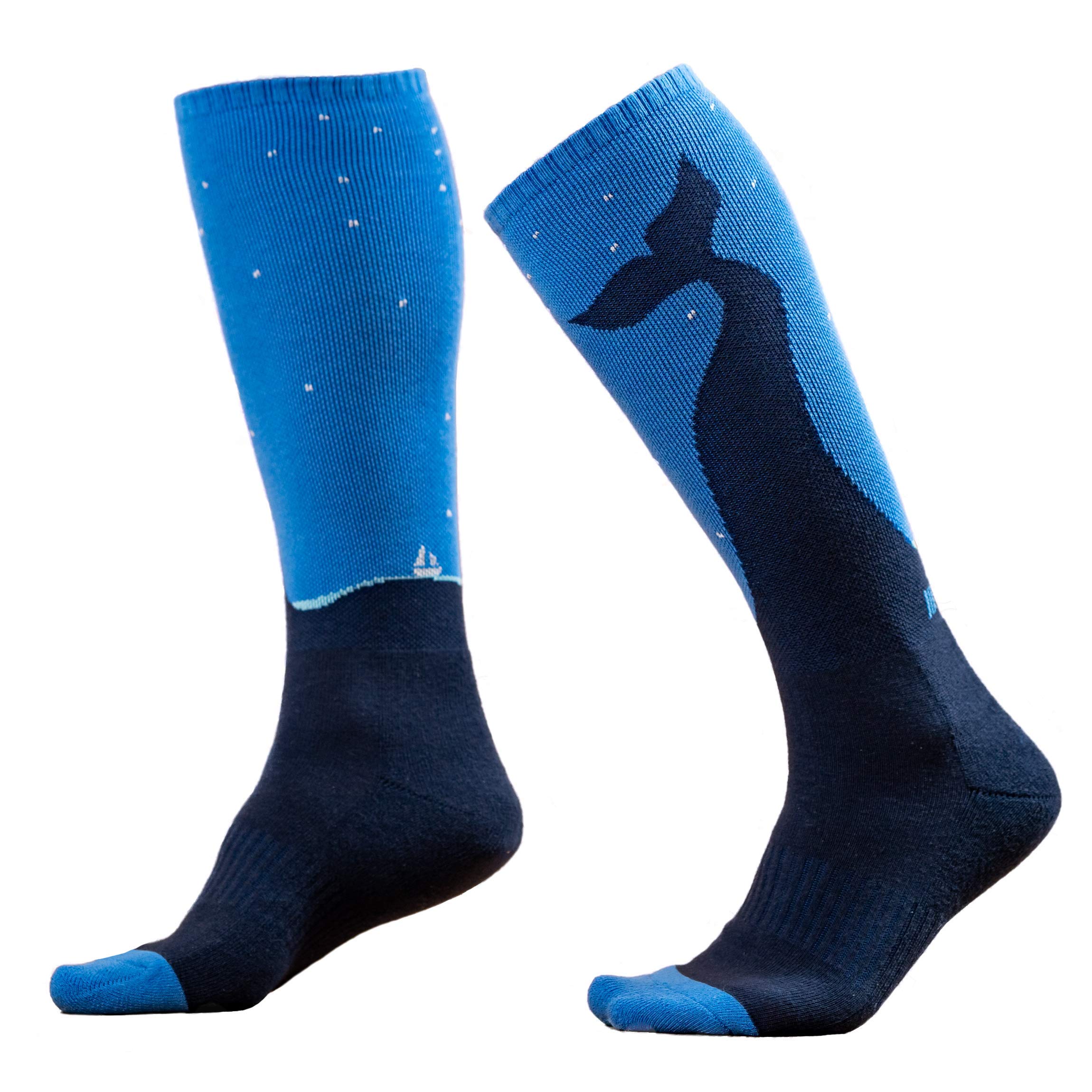 Women's Knee High Deadlift Socks for Female Strength Athletes - Powerlifting, Weightlifting & CrossFit Workout Socks