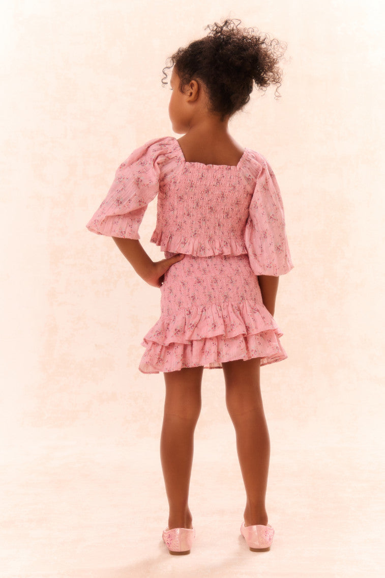 Renette Cotton Skirt for Girls - Soft & Comfortable A-Line Skirt for Everyday Wear | Perfect for School, Playdates & Casual Outfits