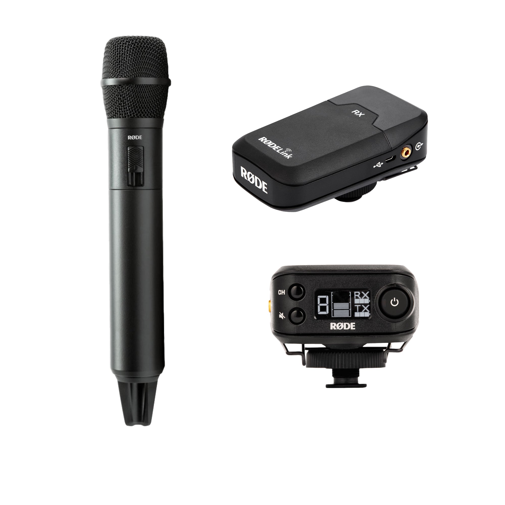 RODE Wireless Journalism Kit - Professional Wireless Microphone System for Interviews, Vlogging & Content Creation - Perfect for YouTube, Podcasts & Live Streaming