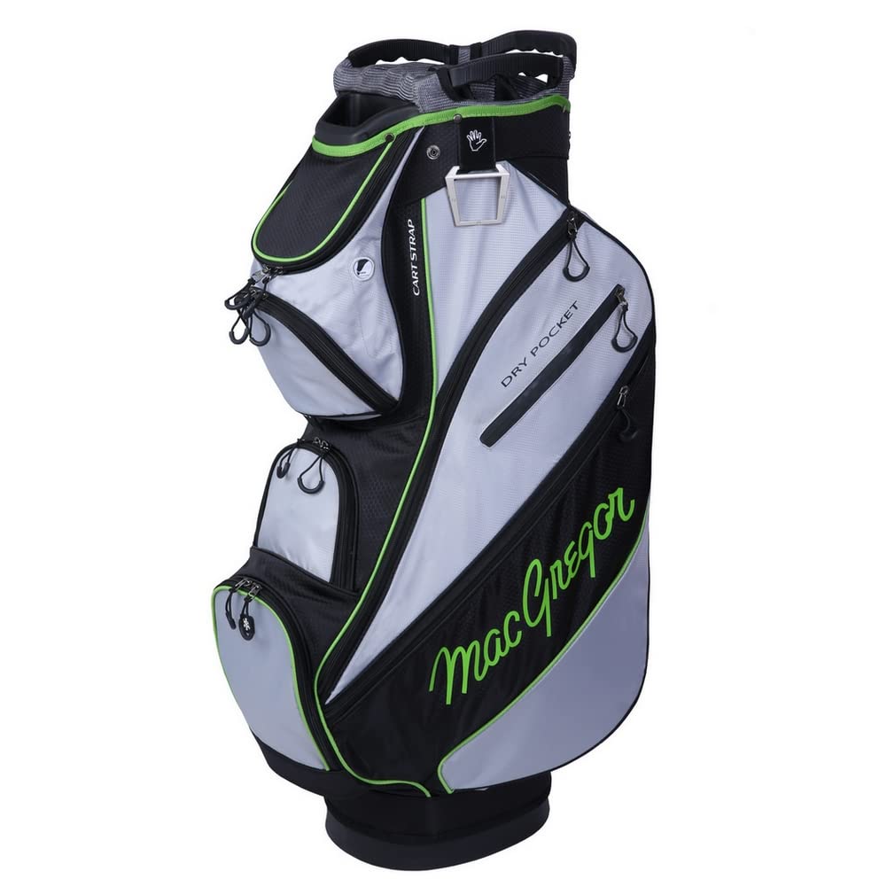 MacGregor Golf DX 14-Way Divider Cart Bag - Lightweight Golf Stand Bag with Multiple Pockets for Clubs & Accessories - Perfect for Golf Cart Rides & Course Play