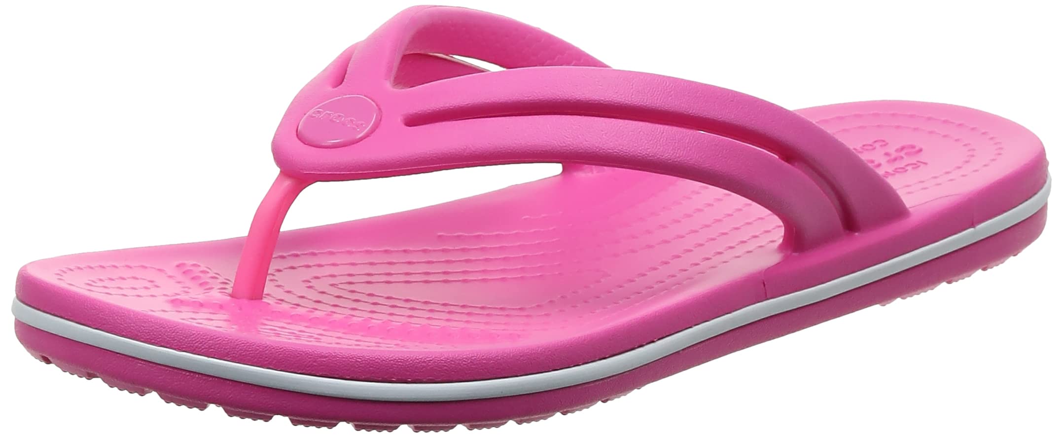Crocs Women's Crocband Flip Flops - Comfortable Lightweight Sandals for Beach, Pool & Summer Outdoor Activities