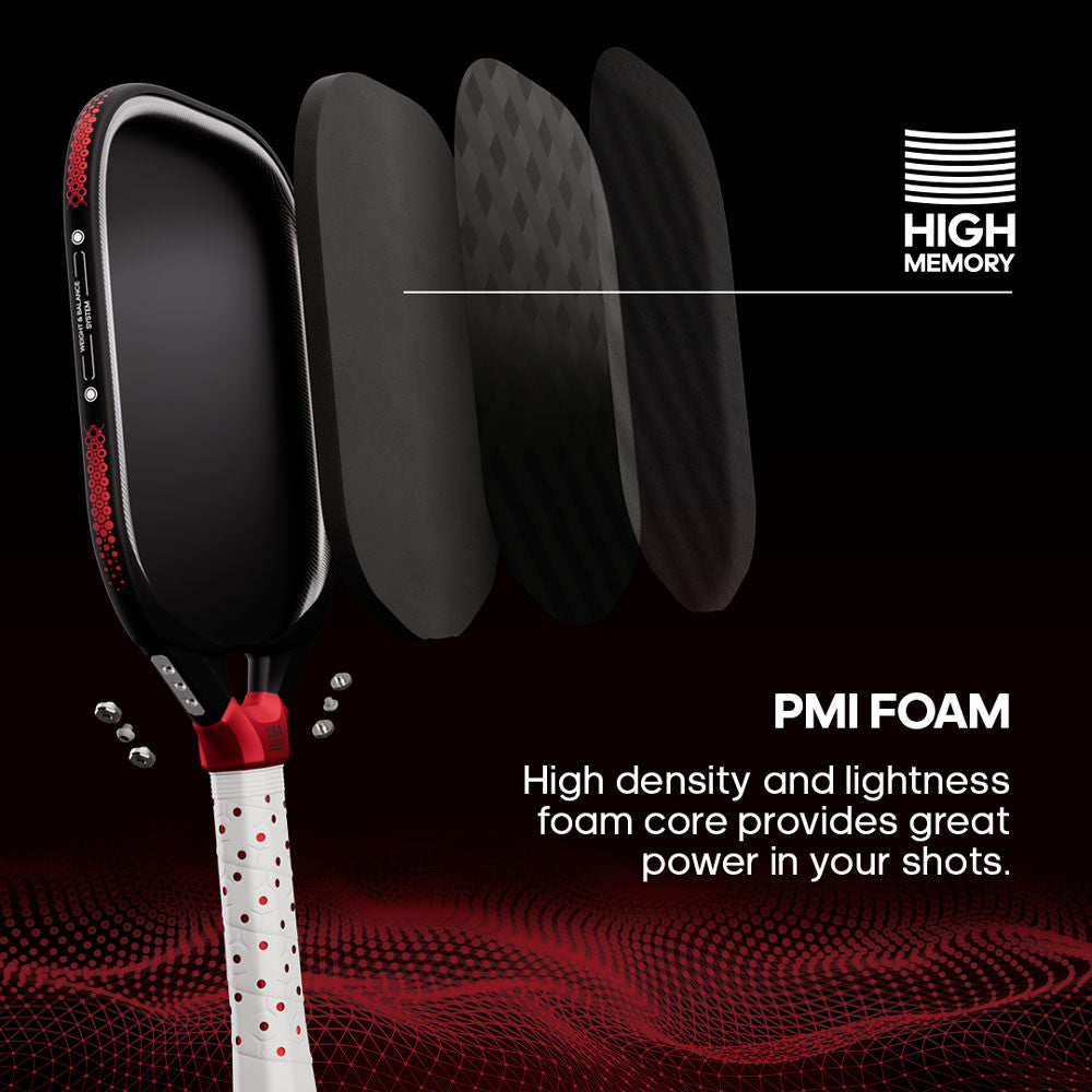 Adidas Metalbone Pickleball Paddle - Lightweight & Durable Carbon Fiber Face - USAPA Approved for Tournament Play - Perfect for Indoor/Outdoor Court Games & Competitive Matches