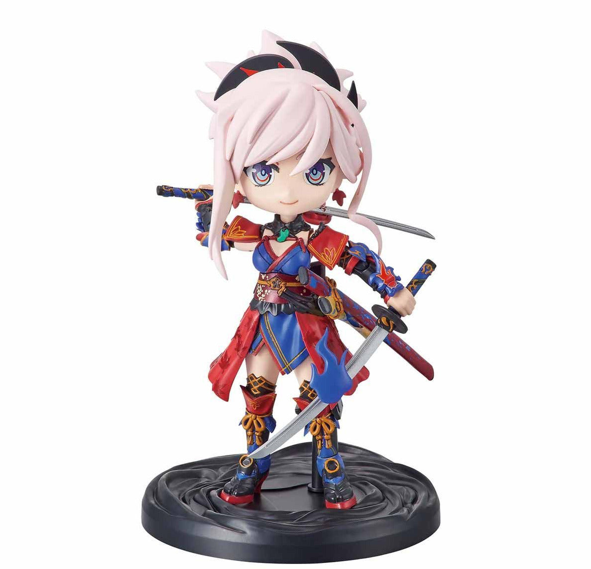 Bandai Petitrits #05 Fate/Grand Order Saber - Miyamoto Musashi Action Figure Model Kit for Anime Collectors & Display