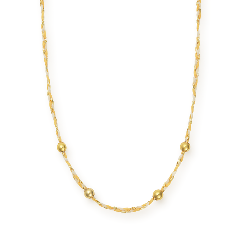 Daybreak Precious Threads Necklace - Elegant Gold Plated Chain for Women | Perfect for Date Night, Wedding & Everyday Jewelry
