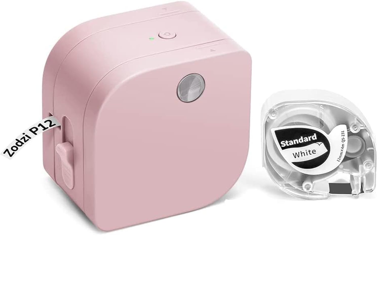 Bluetooth Label Maker Machine with Tape - Inkless Thermal Printer for Multiple Colored Fonts, Icons & Borders - Portable Mini Label Printer for School, Office & Home Organization - Perfect for Kids, Teens & Adults