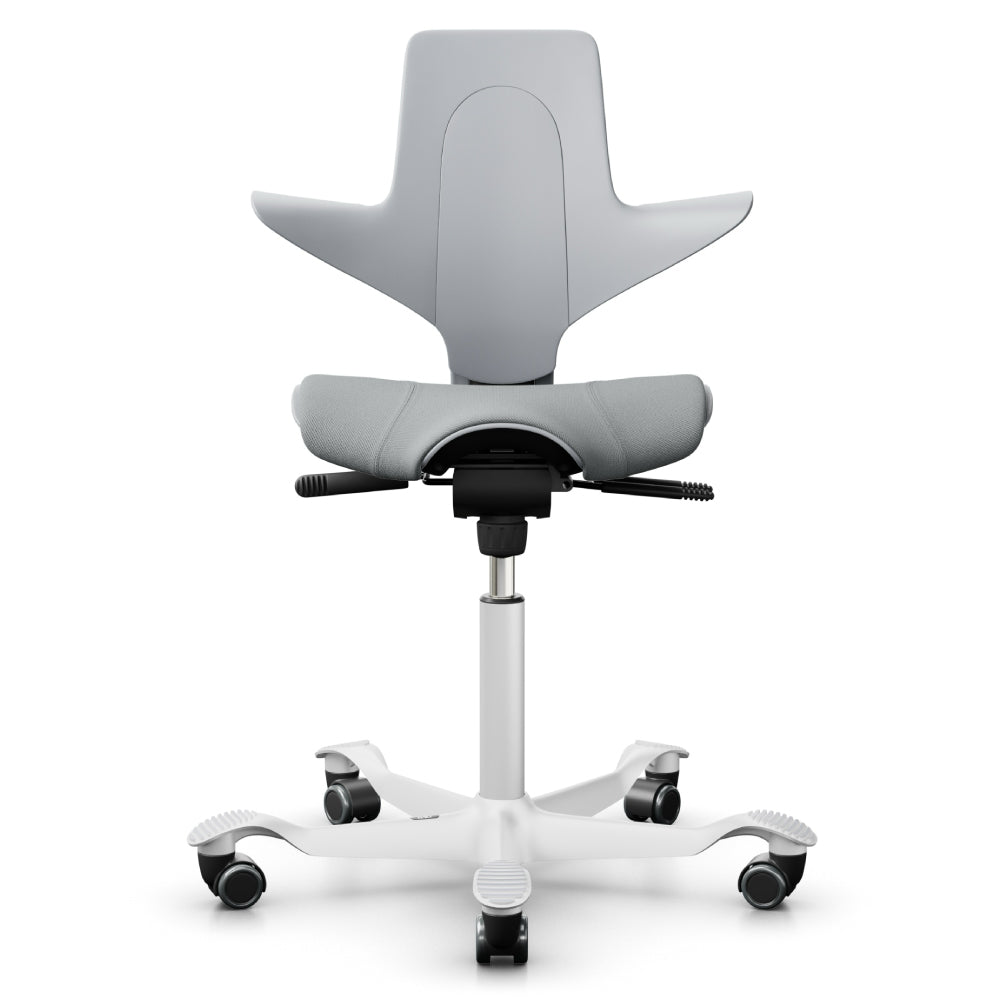 Ergonomic HÅG Capisco Saddle Chair 8020 - Adjustable Office Chair for Back Pain Relief, Perfect for Home & Work Use - Ideal for Standing Desks, Computer Work & Creative Professionals