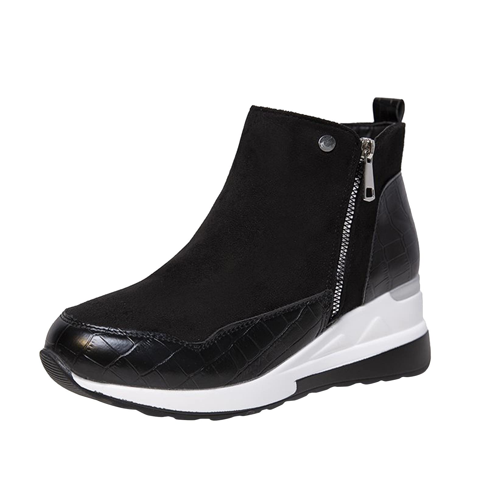 FAMOORE Women's Fashion Sneakers - Lightweight Running Shoes for Women, Non-Slip Walking Gym Tennis Athletic Shoes - Perfect for Workouts, Jogging & Casual Wear