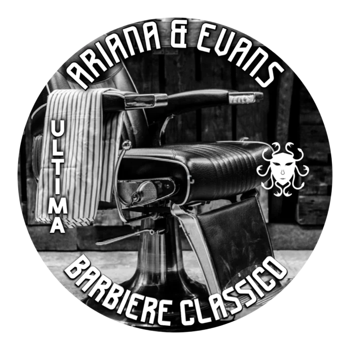 Ariana & Evans Ultima Barbiere Classico Shaving Soap - Premium Shaving Cream for Men, Luxury Wet Shaving Soap with Shea Butter & Essential Oils - Perfect for Barbershops & Home Grooming Rituals