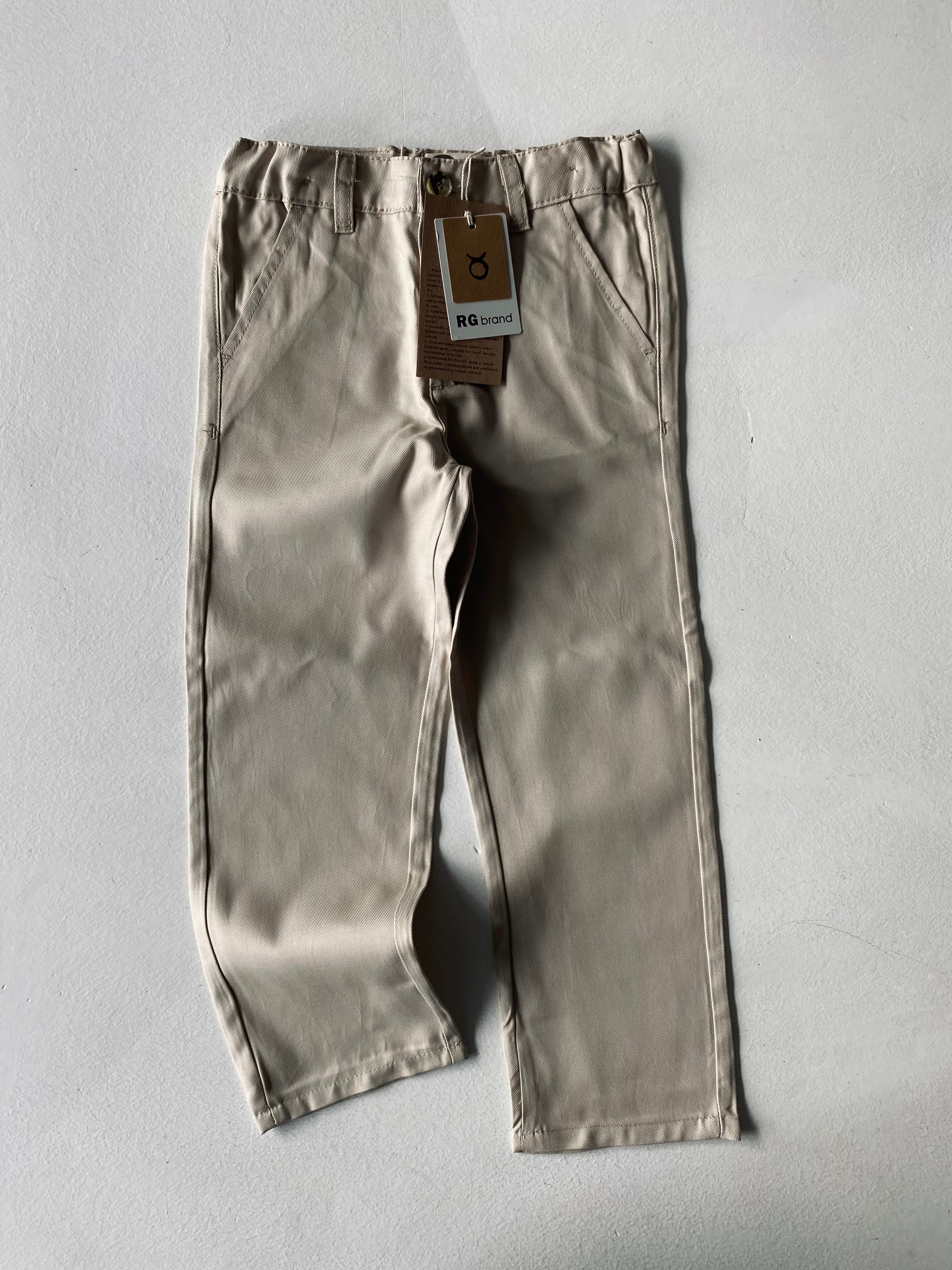Kids Gabardine Pants - Durable & Comfortable Trousers for Boys & Girls - Perfect for School, Play & Outdoor Activities
