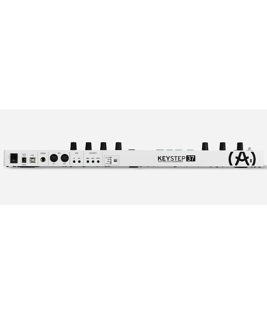 Arturia KeyStep 37-Key MIDI Keyboard Controller with Sequencer & Arpeggiator - Perfect for Music Production, Live Performance & Studio Recording