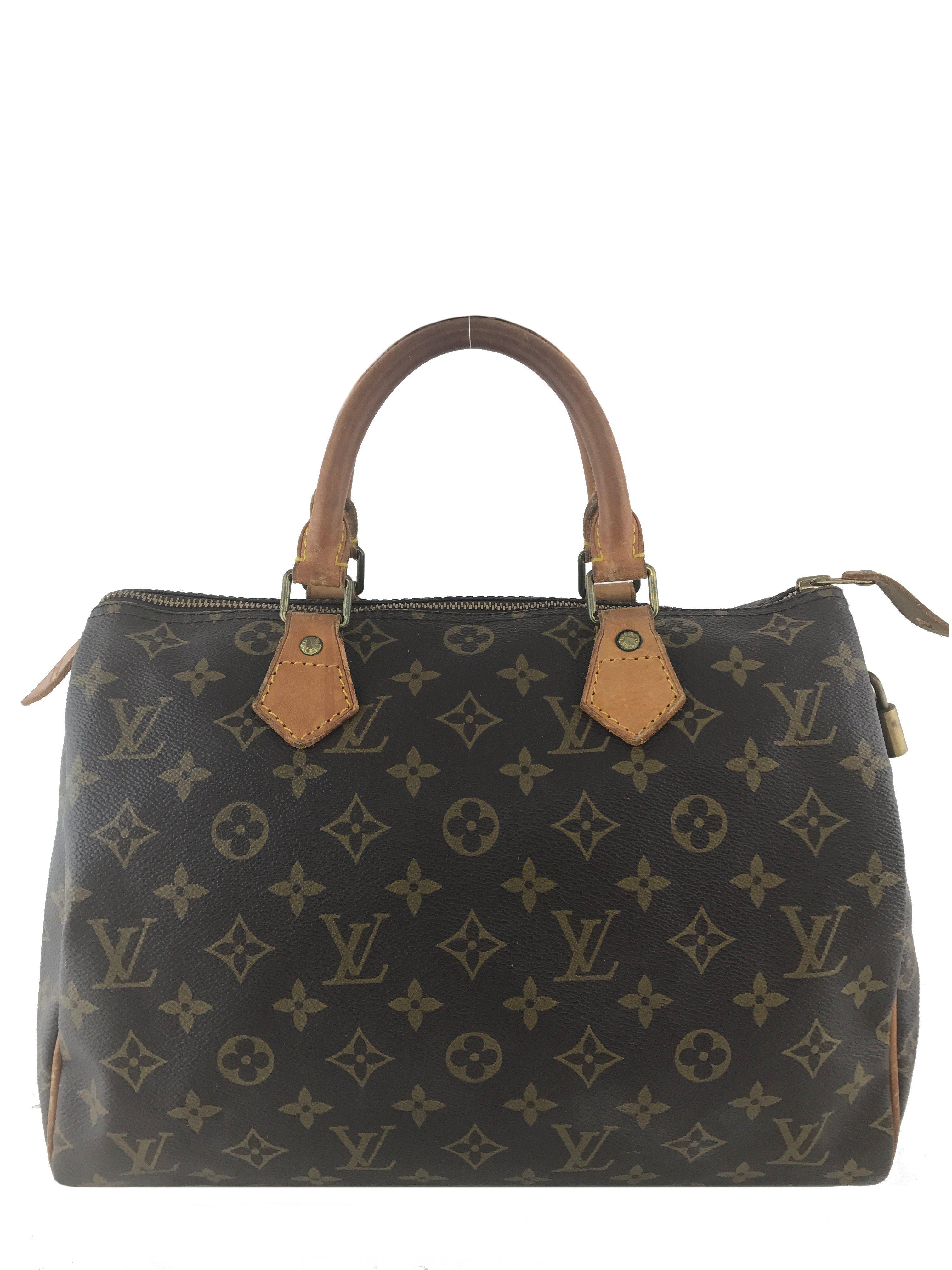 Authentic Louis Vuitton Vintage Monogram Speedy 30 Handbag - Luxury Crossbody Purse for Women, Perfect for Travel, Work & Everyday Use