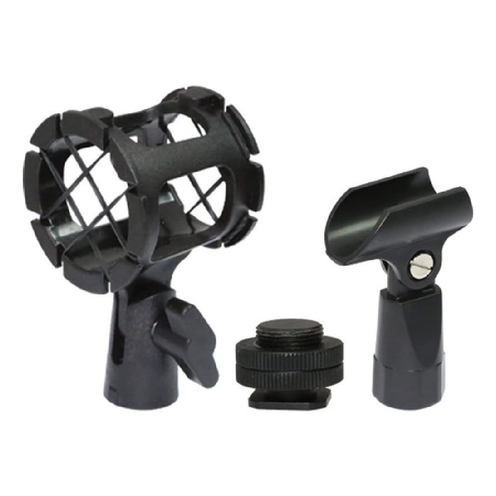 Synergy Digital Camera External Microphone Kit - Professional Unidirectional Condenser Mic for Panasonic Lumix GH5 II, 13-Piece Broadcast & Video Recording Accessories | Perfect for Vlogging, Interviews & Studio Productions