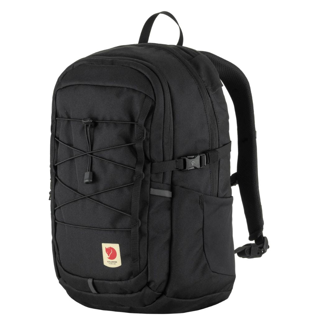 Fjallraven Skule 20L Backpack - Lightweight Durable School & Travel Daypack for Men & Women - Perfect for Hiking, Commuting & College (Black)
