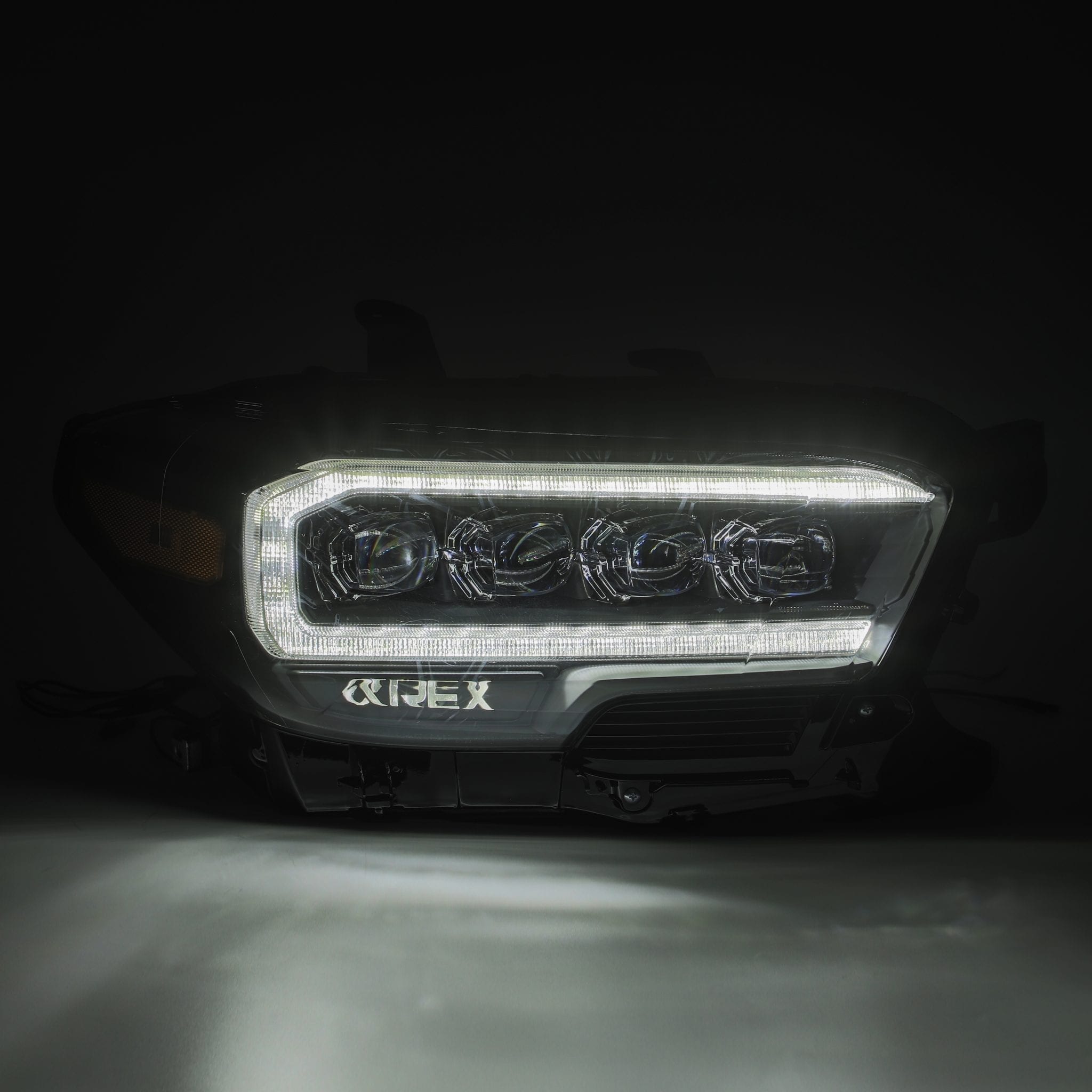 16 23 Toyota Tacoma NOVA Series LED Projector Headlights - Chrome Housing - High Performance Lighting for Night Driving & Off-Road Adventures